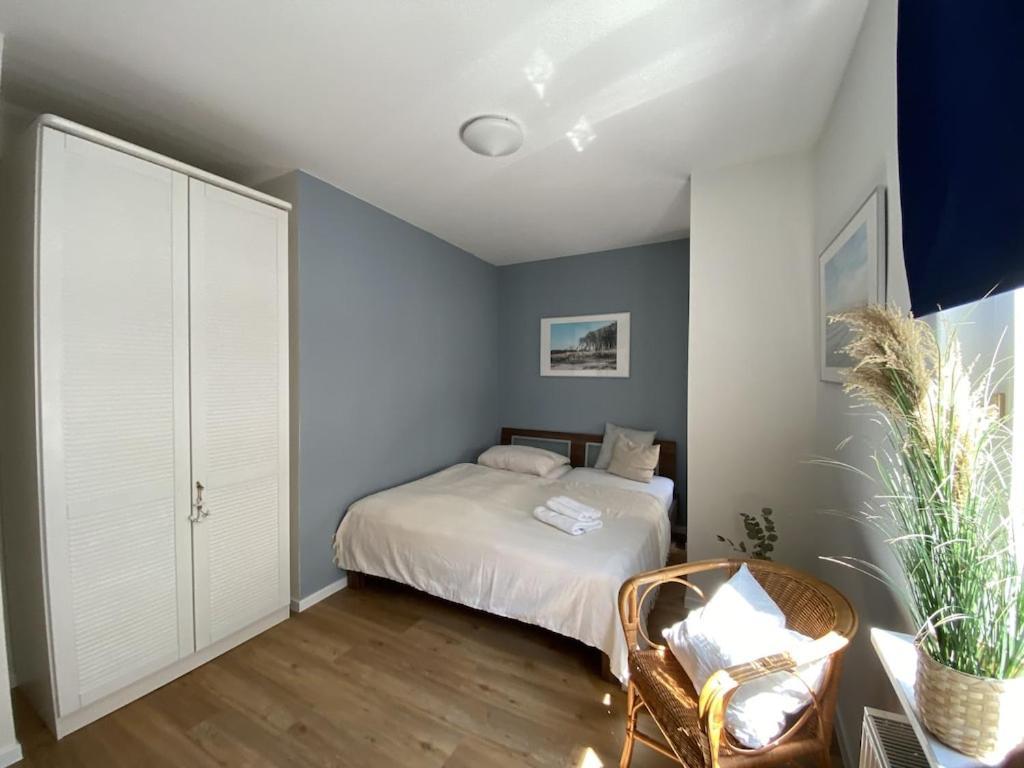 Villa Seeblick Warnemuende - Fewo Mit Meerblick Und Balkon Direkt Am Strand Fuer 2-4 Pers Rostock Exterior foto